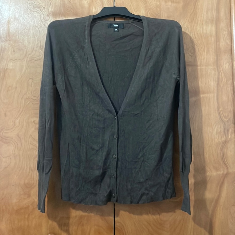 Mossimo Heather Brown Cardigan